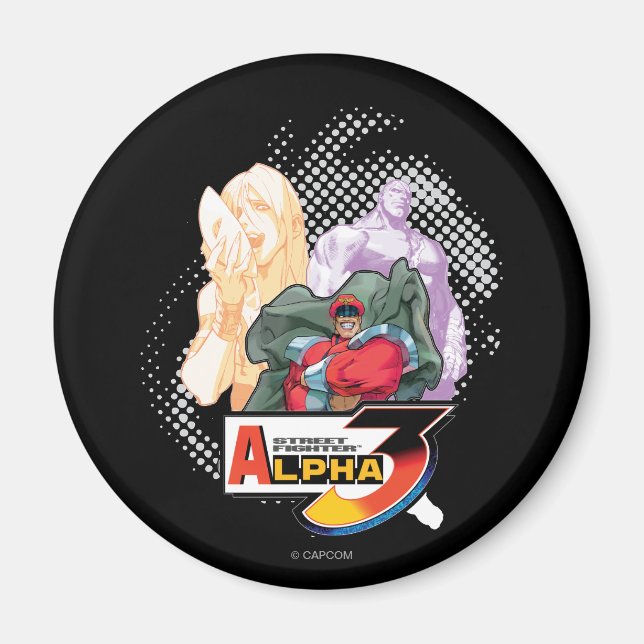 Street Fighter Alpha 3 Shadowloo Magnet (Front)
