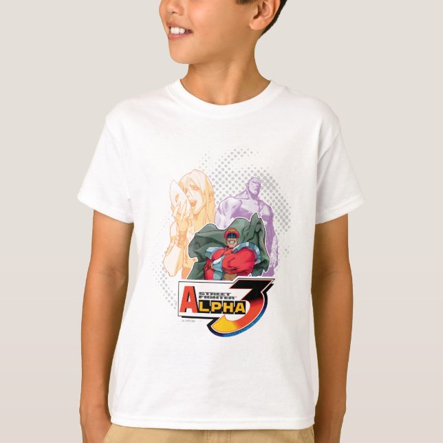 Street Fighter Alpha 3 Shadowloo T-Shirt (Front)