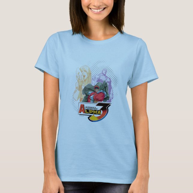 Street Fighter Alpha 3 Shadowloo T-Shirt (Front)