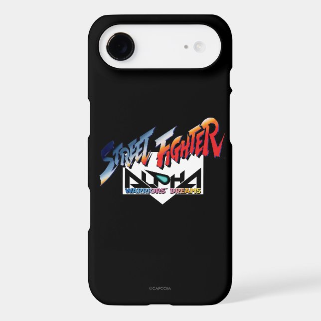 Street Fighter Alpha Logo Case-Mate iPhone Case (Back)