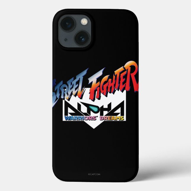 Street Fighter Alpha Logo Case-Mate iPhone Case (Back)
