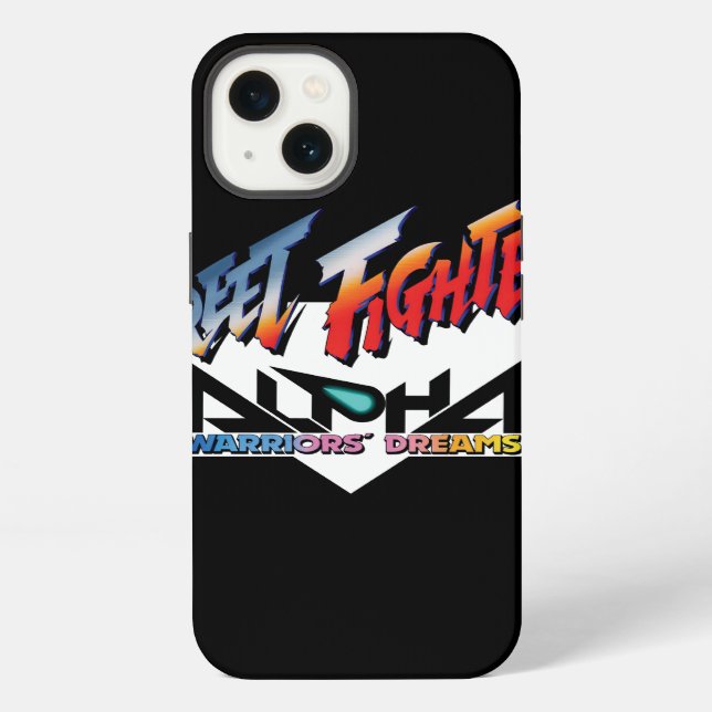 Street Fighter Alpha Logo iPhone Case (Back)