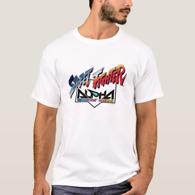 Street Fighter Alpha Logo T-Shirt (Front)