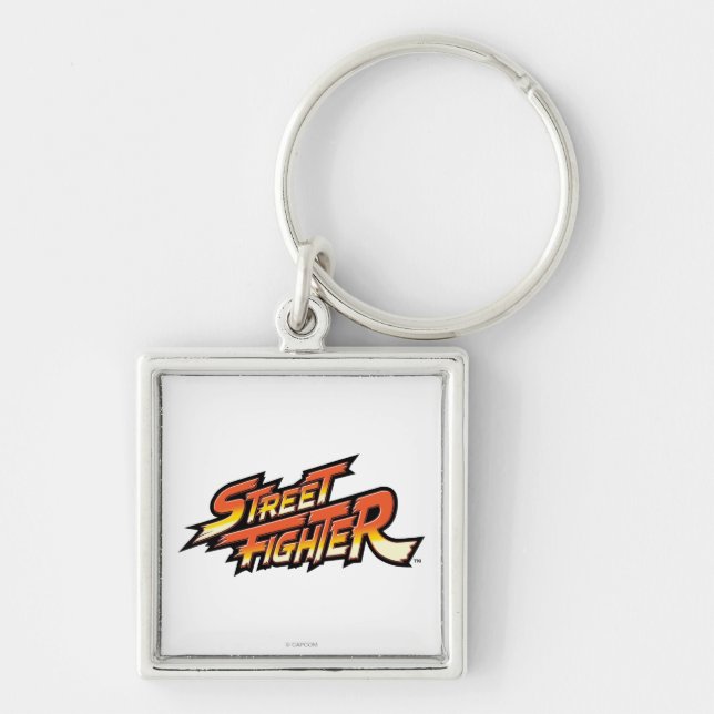 Street Fighter Brand Logo Keychain (Front)