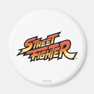 Street Fighter Brand Logo Magnet
