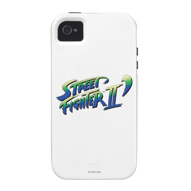 Street Fighter II' Logo 2 Case-Mate iPhone Case (Back)