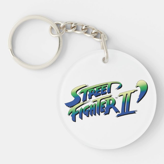 Street Fighter II' Logo 2 Keychain (Front)
