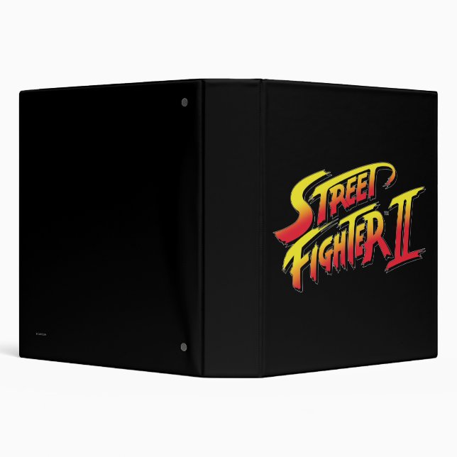 Street Fighter II Logo Binder (Background)