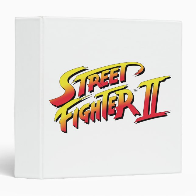 Street Fighter II Logo Binder (Front/Spine)