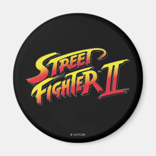 Street Fighter II Logo Magnet