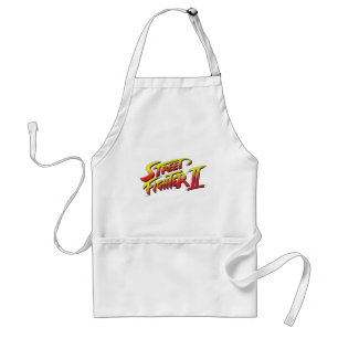 Street Fighter II Logo Standard Apron