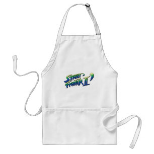 Street Fighter II' Logo Standard Apron