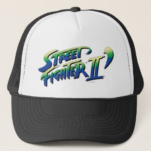 Street Fighter II' Logo Trucker Hat