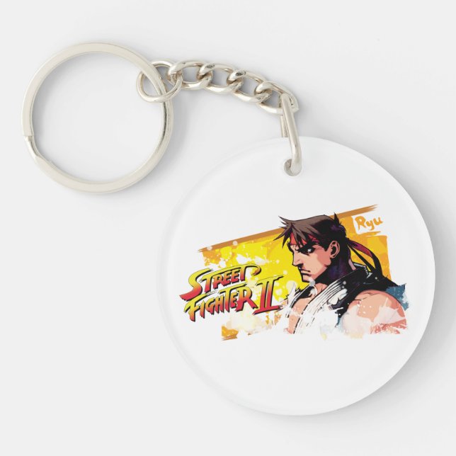 Street Fighter II Ryu 2 Keychain (Front)