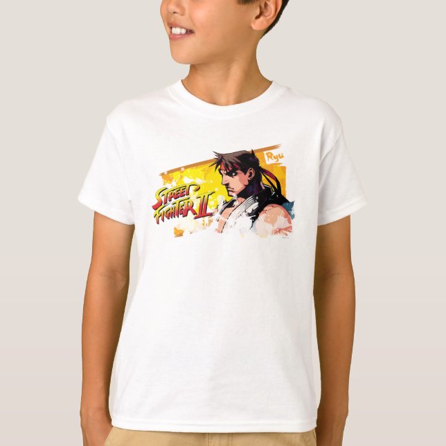Street Fighter II Ryu 2 T-Shirt (Front)