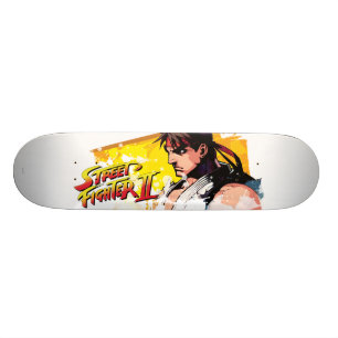 Street Fighter II Ryu Skateboard