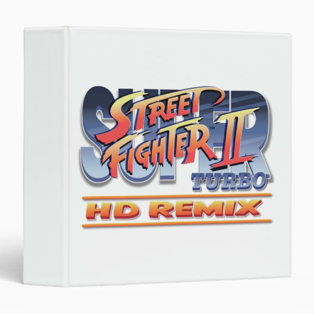 Street Fighter II Turbo HD Remix Logo Binder (Front/Spine)