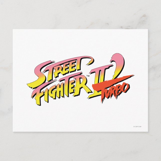 Street Fighter II Turbo Postcard (Front)