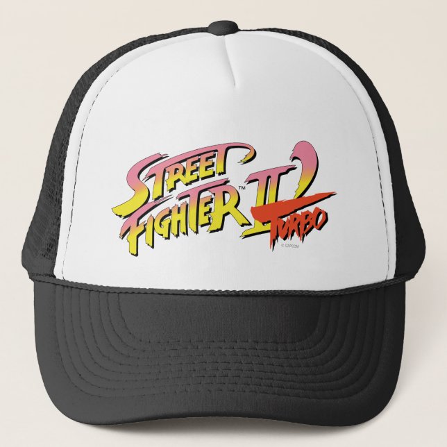 Street Fighter II Turbo Trucker Hat (Front)