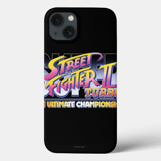 Street Fighter II Turbo UC Logo 2 Case-Mate iPhone Case (Back)