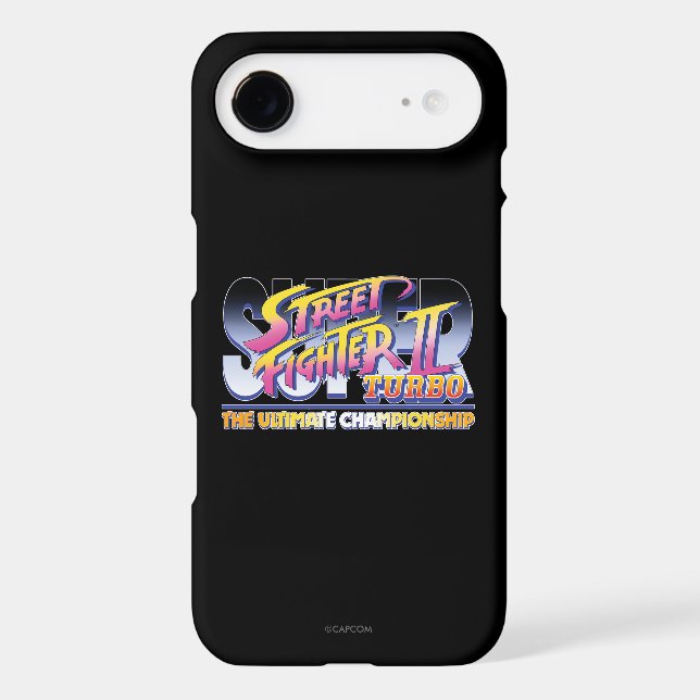 Street Fighter II Turbo UC Logo 2 Case-Mate iPhone Case (Back)