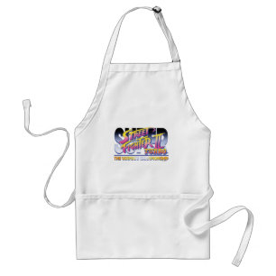 Street Fighter II Turbo UC Logo Standard Apron