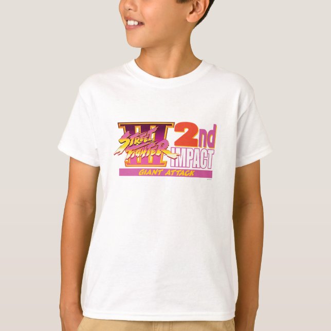 Street Fighter III 2nd Impact Logo 2 T-Shirt (Front)