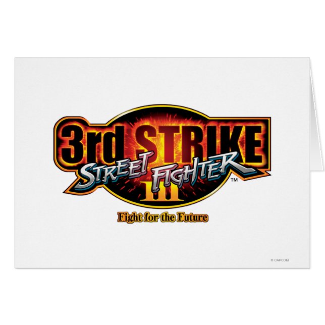 Street Fighter III 3rd Strike Logo (Front Horizontal)