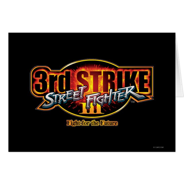 Street Fighter III 3rd Strike Logo (Front Horizontal)