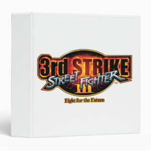 Street Fighter III 3rd Strike Logo Binder