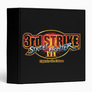 Street Fighter III 3rd Strike Logo Binder