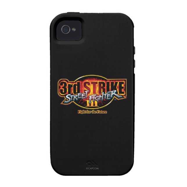 Street Fighter III 3rd Strike Logo Case-Mate iPhone Case (Back)
