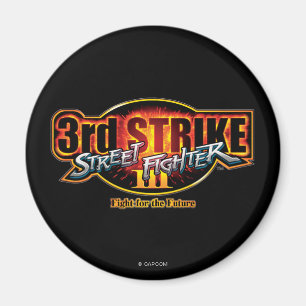 Street Fighter III 3rd Strike Logo Magnet