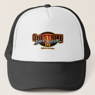 Street Fighter III 3rd Strike Logo Trucker Hat