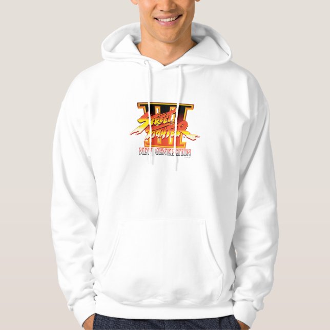 Street Fighter III New Generation Logo Hoodie (Front)