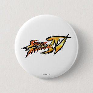 Street Fighter IV Logo 2 Inch Round Button