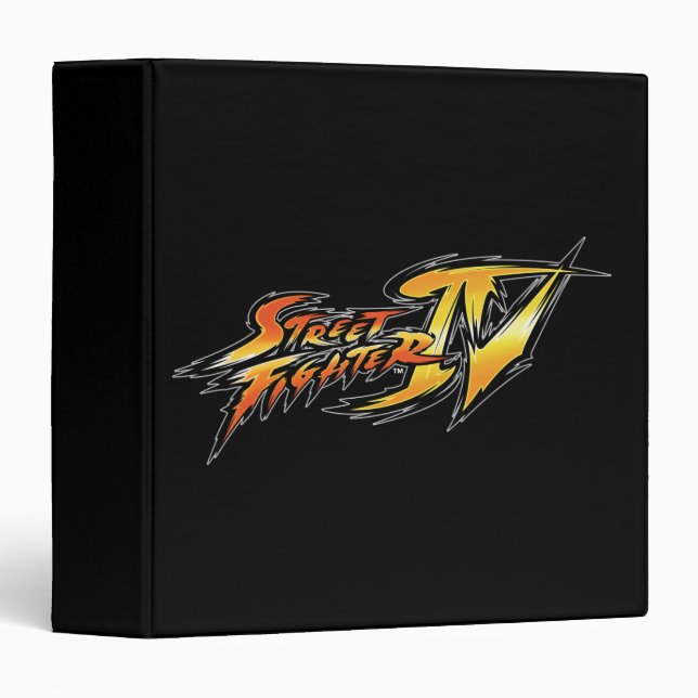 Street Fighter IV Logo Binder (Front/Spine)