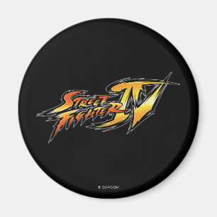 Street Fighter IV Logo Magnet
