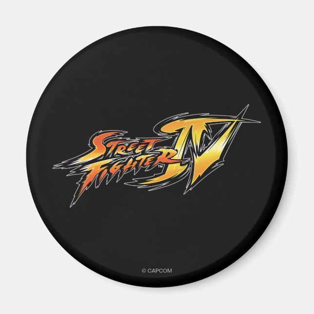 Street Fighter IV Logo Magnet (Front)