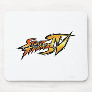 Street Fighter IV Logo Mouse Pad