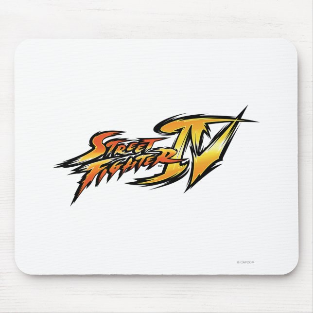 Street Fighter IV Logo Mouse Pad (Front)