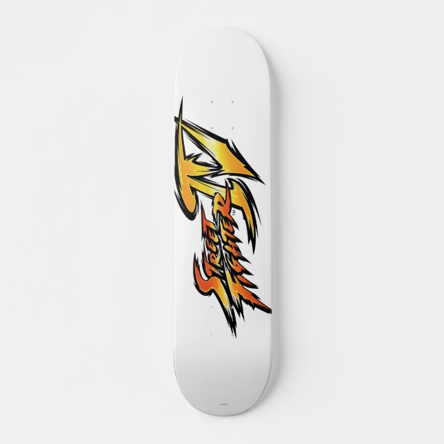 Street Fighter IV Logo Skateboard (Front)