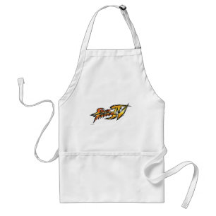 Street Fighter IV Logo Standard Apron
