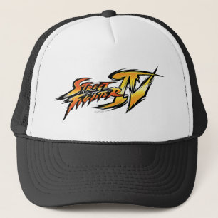 Street Fighter IV Logo Trucker Hat