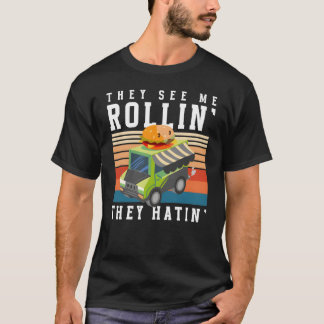 Street Food Foodruck Burgers Grill friends T-Shirt