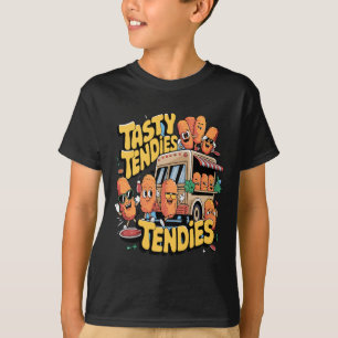 Street Food Vibes: Tasty Chicken Tendies T-Shirt