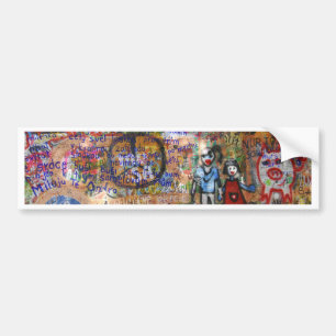 Street Graffiti Artwork Bumper Sticker