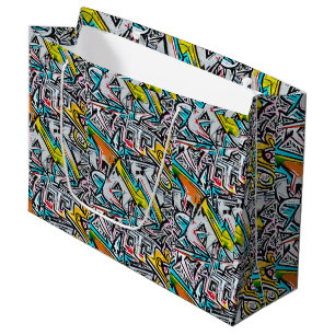 Street Graffiti Large Gift Bag