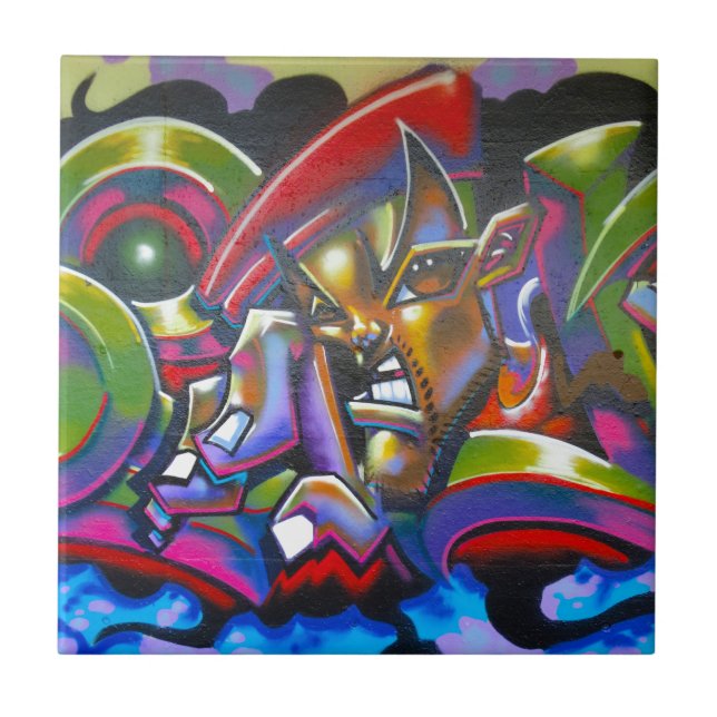 Street Graffiti Tile (Front)