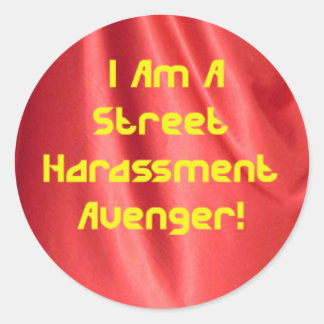 Street Harassment Avenger Sticker